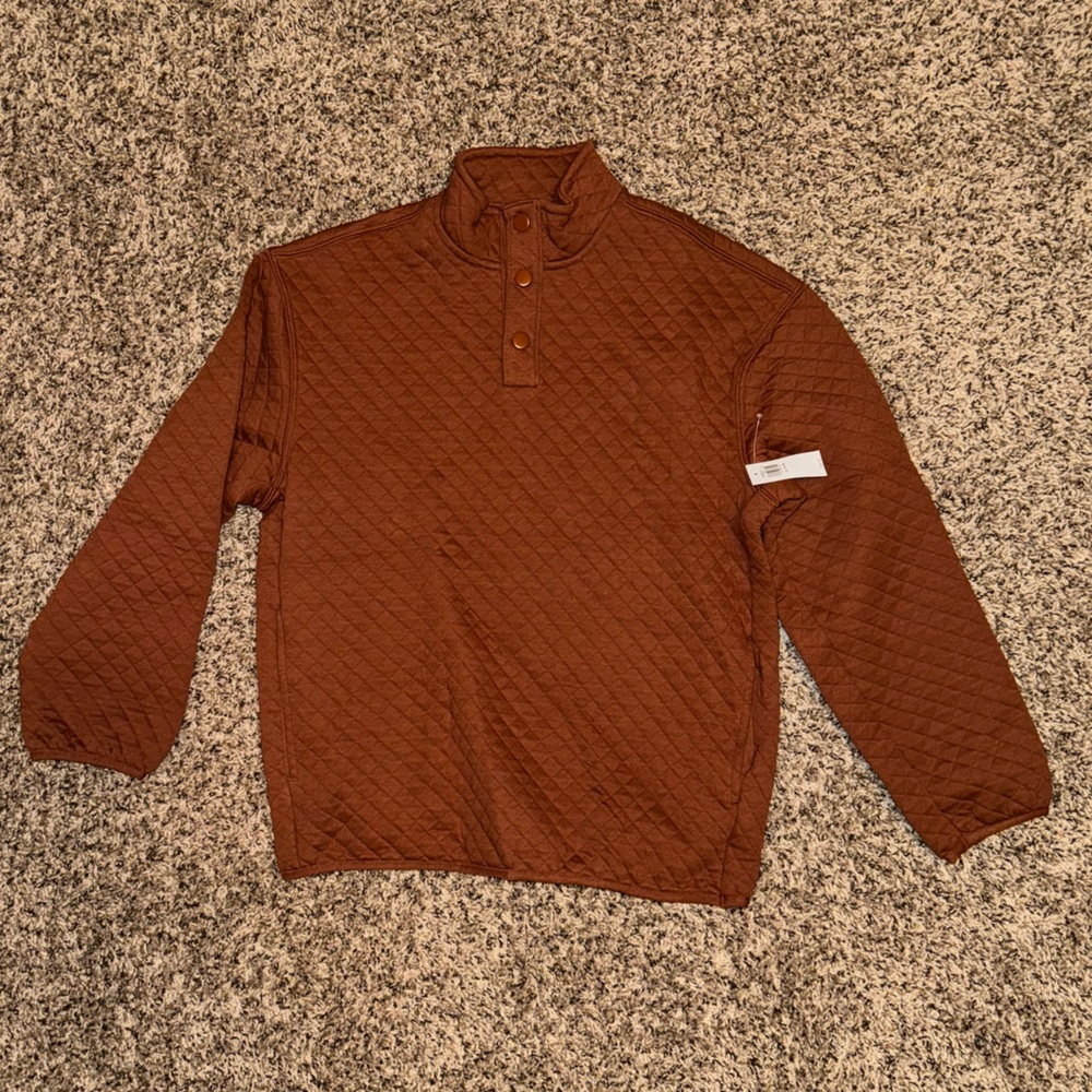 Old Navy Quilted Rust Shirt